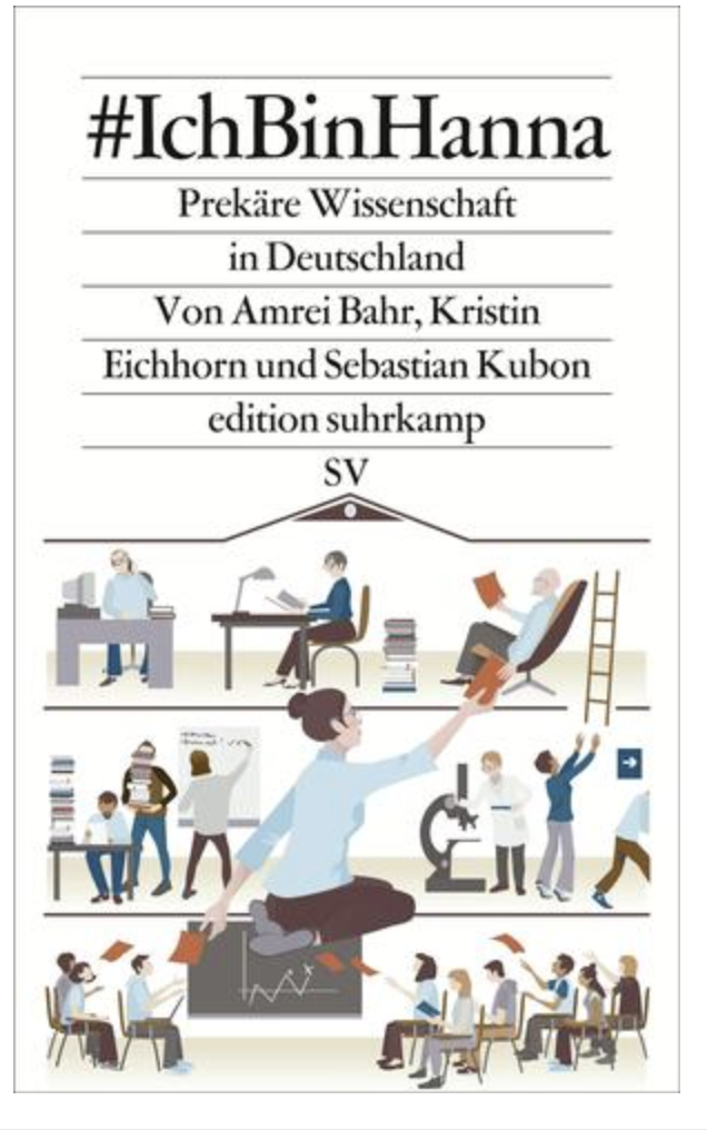 Titelbild "#IchBinHanna" edition suhrkamp